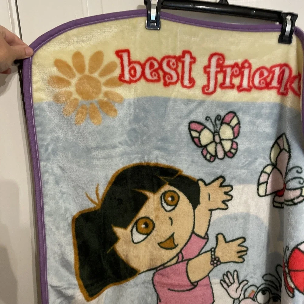 DORA THE EXPLORER CHILDRENS THROW BLANKET NICK JR Best Friends‎